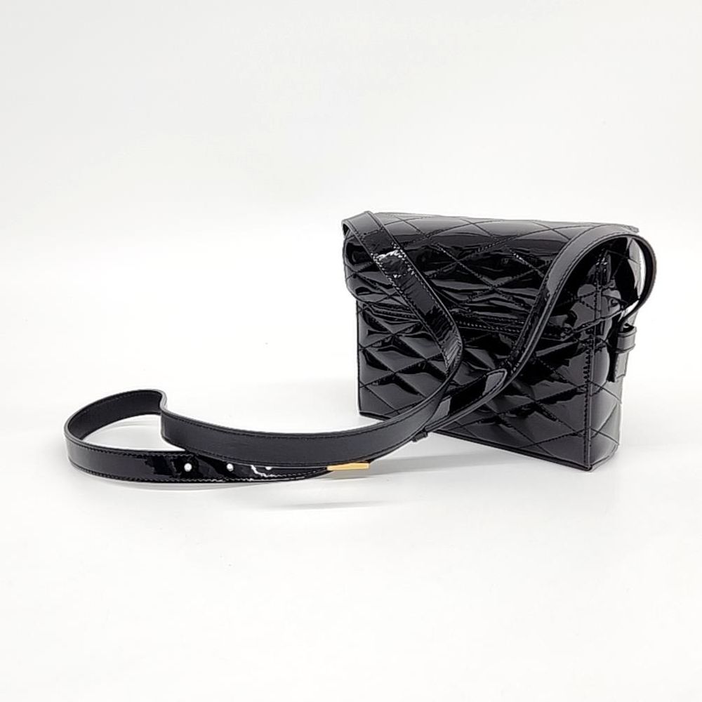 Saint Laurent Patent June Shoulder Bag (710080) (4625301)