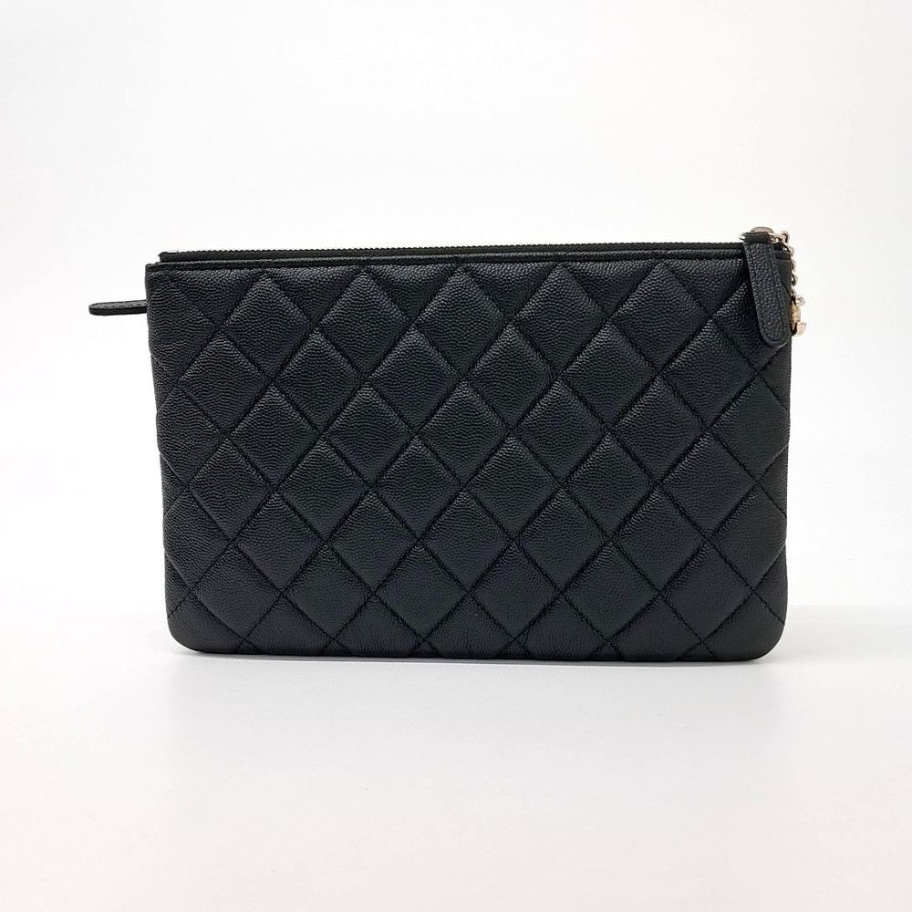 Chanel Caviar Trio Clutch (6138864)