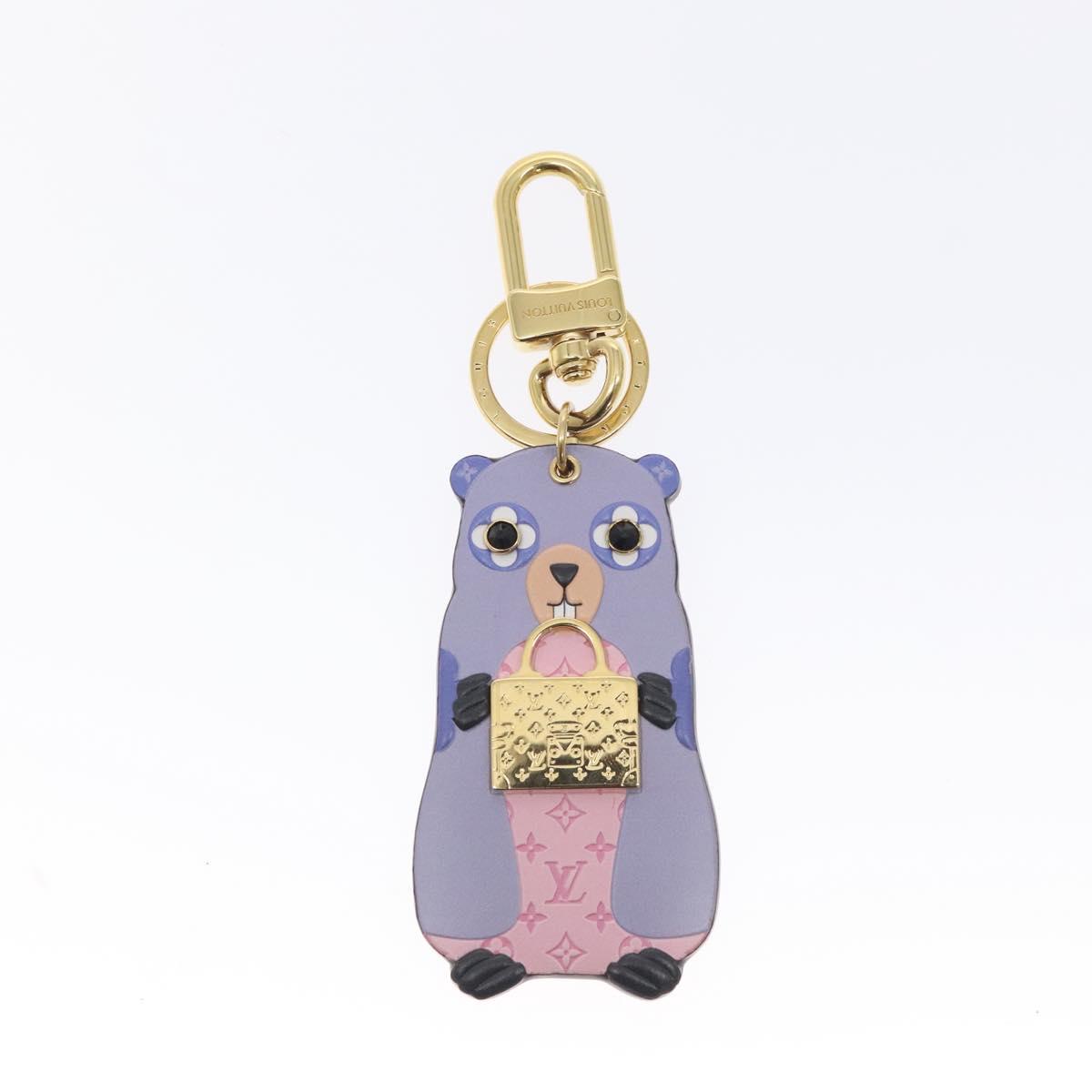 Louis Vuitton Monogram Lv Marmot Charm Purple M01350 Lv