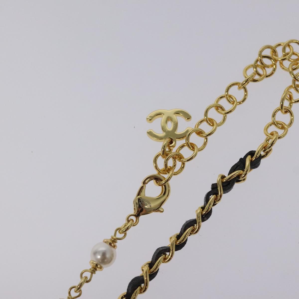Chanel Coco Mark Chain Necklace Metal Made In 2024 Gold Cc