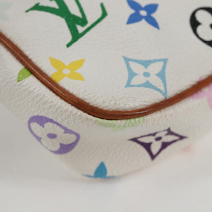 Louis Vuitton Multicolor Pochette Accessoires Pouch White M92649 Lv