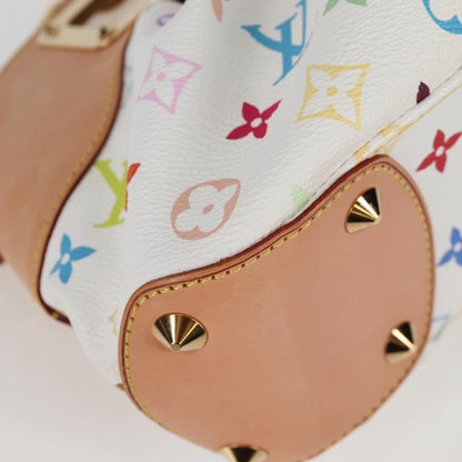 Louis Vuitton Monogram Multicolor Judy Pm Shoulder Bag White M40257