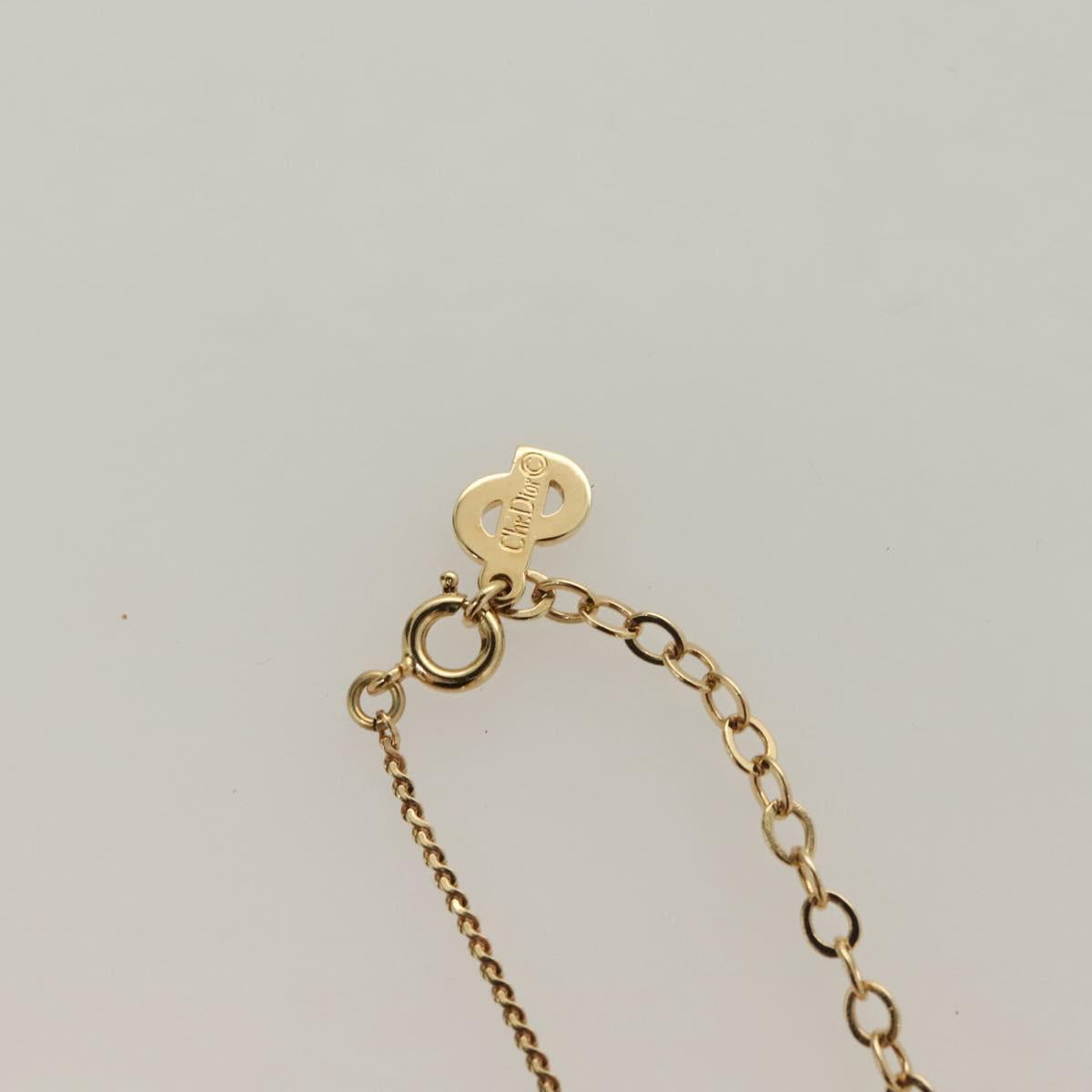 Christian Dior Necklace Metal Gold