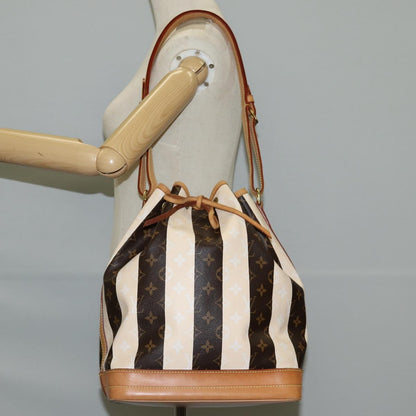 Louis Vuitton Monogram Rayure Noe Shoulder Bag M40563 Lv