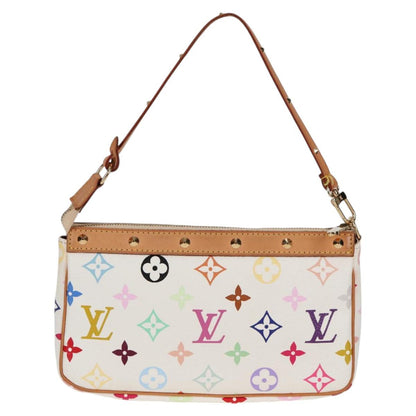 Louis Vuitton Multicolor Pochette Accessoires Pouch White M92649