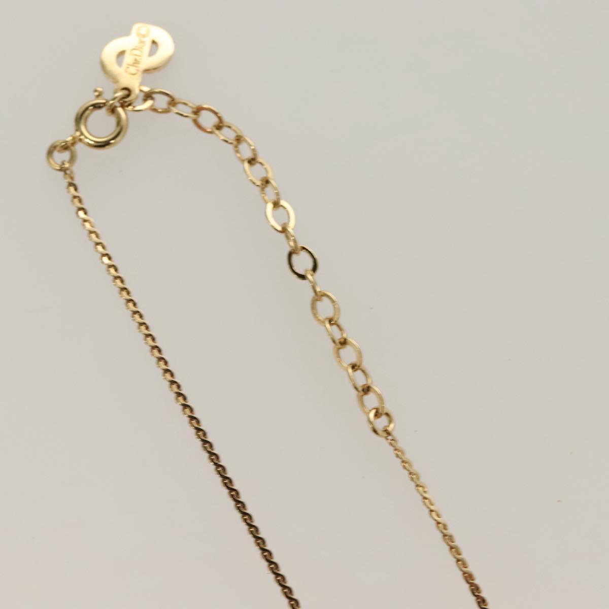 Christian Dior Necklace Metal Gold