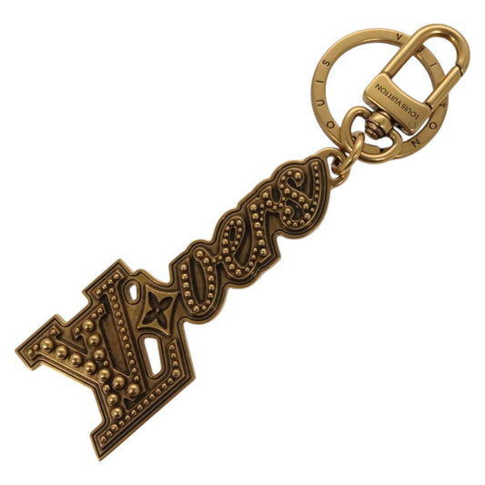 Louis Vuitton Lv Lovers Studs Key Holder Metal Gold M01755 Lv