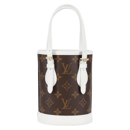 Louis Vuitton Monogram Nano Bucket Shoulder Bag M81489 Lv