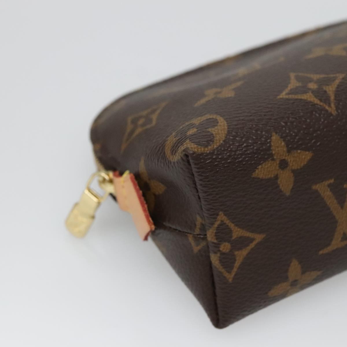 Louis Vuitton Monogram Pochette Cosmetic Pm Pouch M43998 Lv