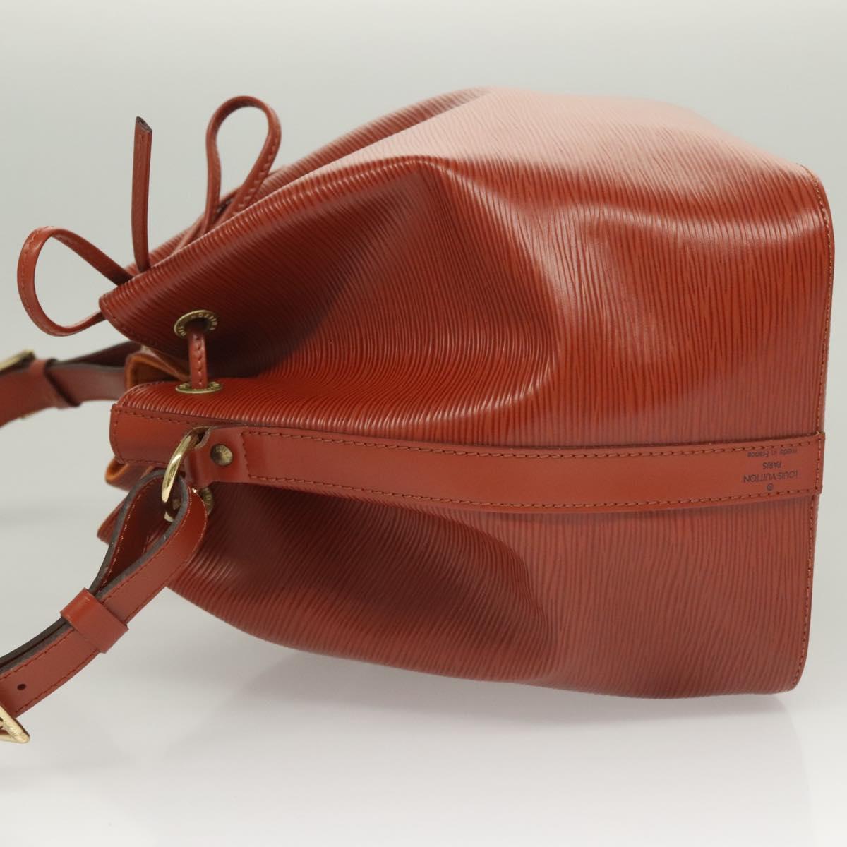 Louis Vuitton Epi Petit Noe Shoulder Bag Brown M44103 Lv