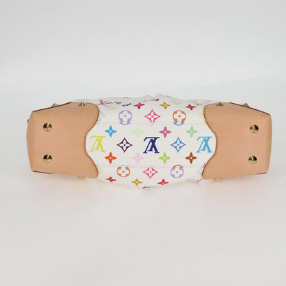 Louis Vuitton Multicolor Judy Mm Hand Bag 2WAY White M40255