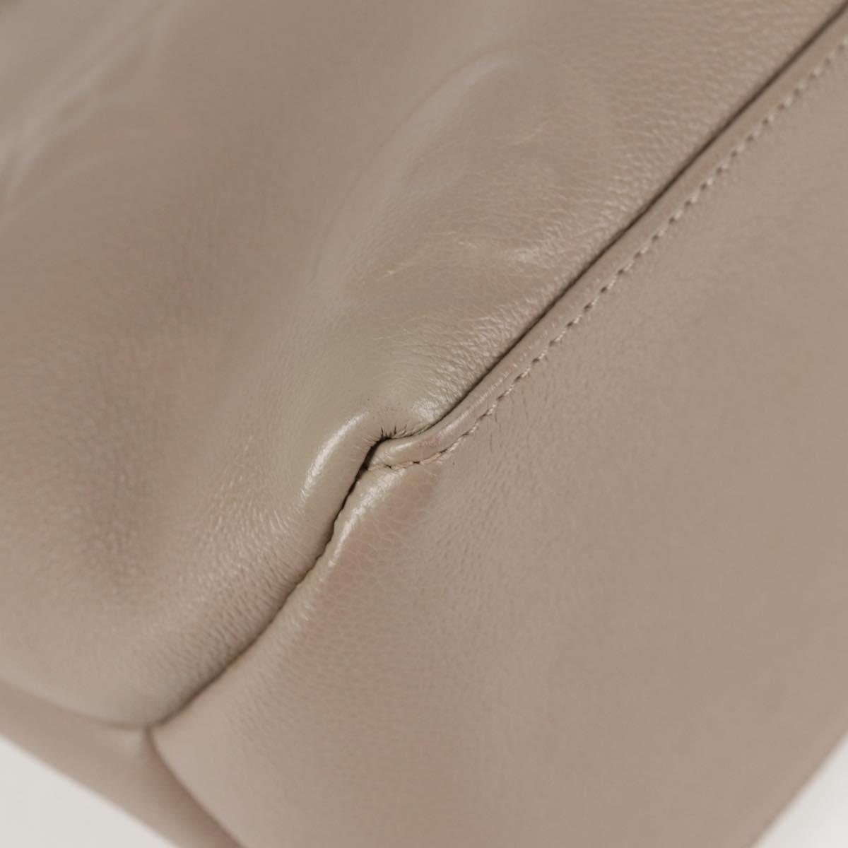 Louis Vuitton Monogram Empreinte Grand Palais Mm Bag Beige M45833 Lv