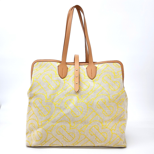 Burberry Canvas Belt Tote Bag (10031192)