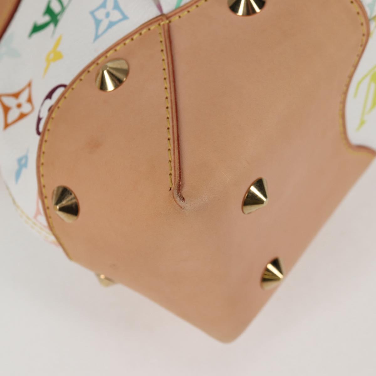Louis Vuitton Multicolor Judy Mm Hand Bag 2WAY White M40255