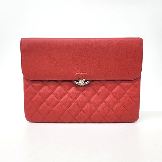Chanel Caviar Flap Clutch New Medium (10058600)