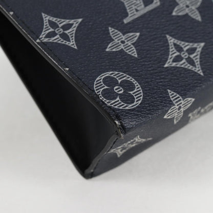 Louis Vuitton Monogram Savanna Pochette Voyage Clutch Bag M66639 Lv