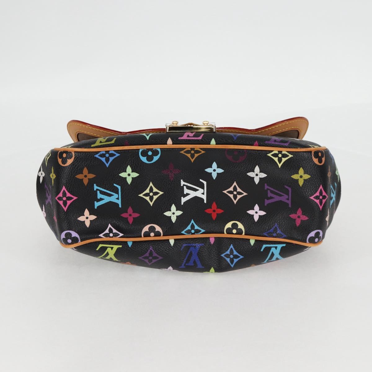 Louis Vuitton Monogram Multicolor Gracie Mm Hand Bag Black M92591