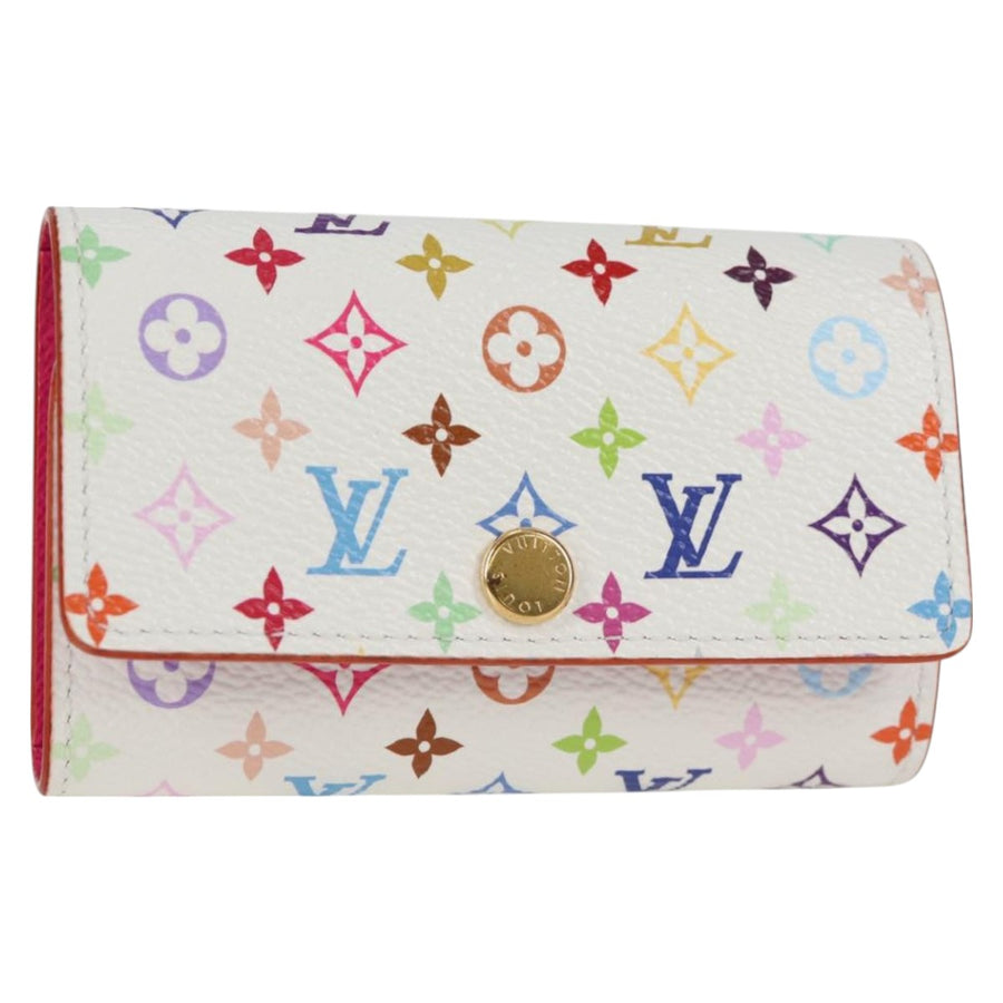 Louis Vuitton Multicolor Lv X Tm Multicles6 Key Case White M14092