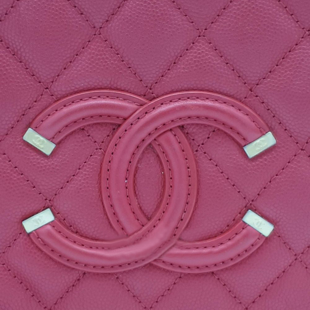 Chanel Caviar Cosmetic Tote And Shoulder Bag (1533725)