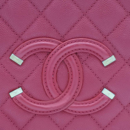 Chanel Caviar Cosmetic Tote And Shoulder Bag (1533725)