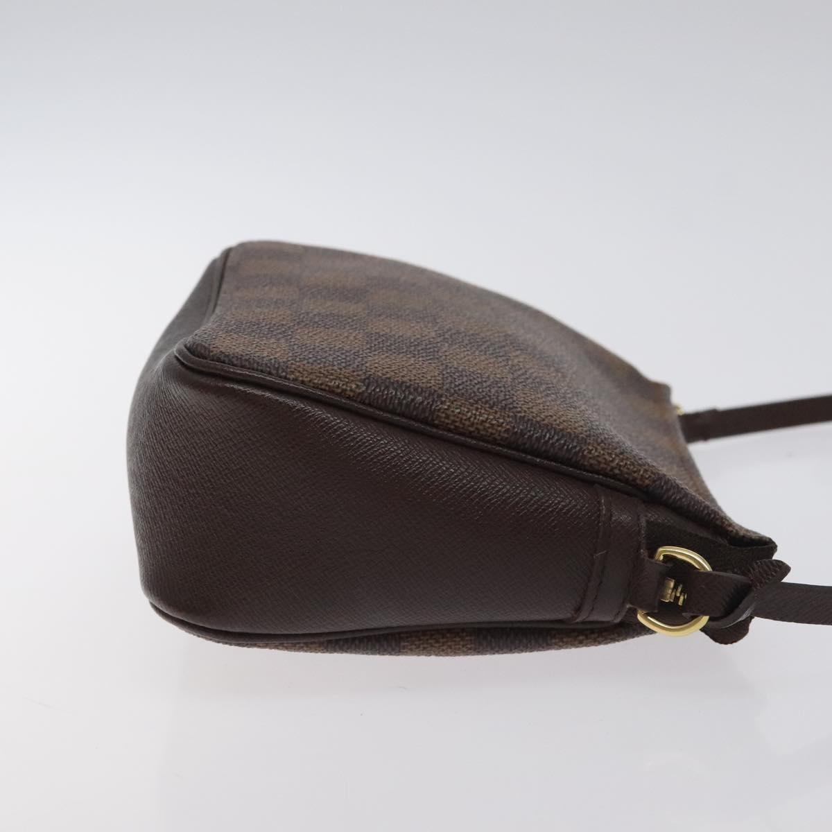 Louis Vuitton Damier Ebene Trousse Makeup Pouch N51982 Lv