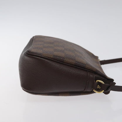 Louis Vuitton Damier Ebene Trousse Makeup Pouch N51982 Lv