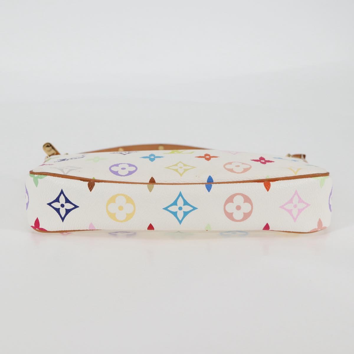 Louis Vuitton Multicolor Pochette Accessoires Pouch White M92649