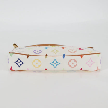 Louis Vuitton Multicolor Pochette Accessoires Pouch White M92649
