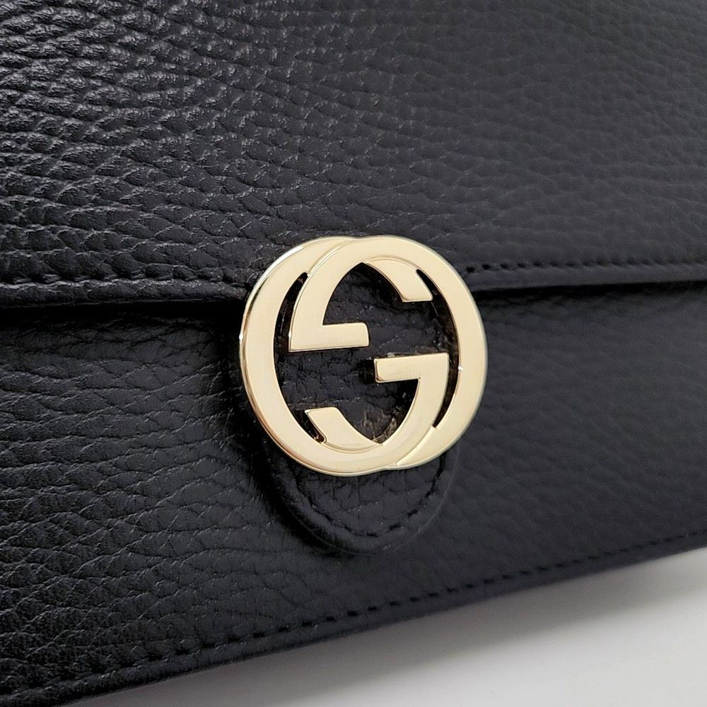 Gucci Interlocking Chain Crossbody Bag (615523) (2552365)
