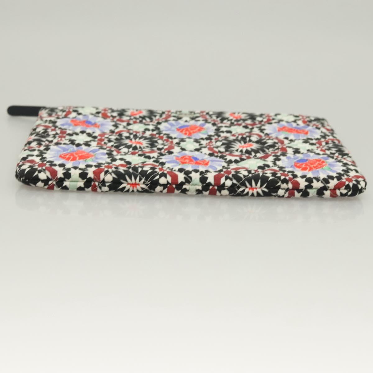 Chanel Matelasse Coco Mark Pouch Nylon Multicolor Cc