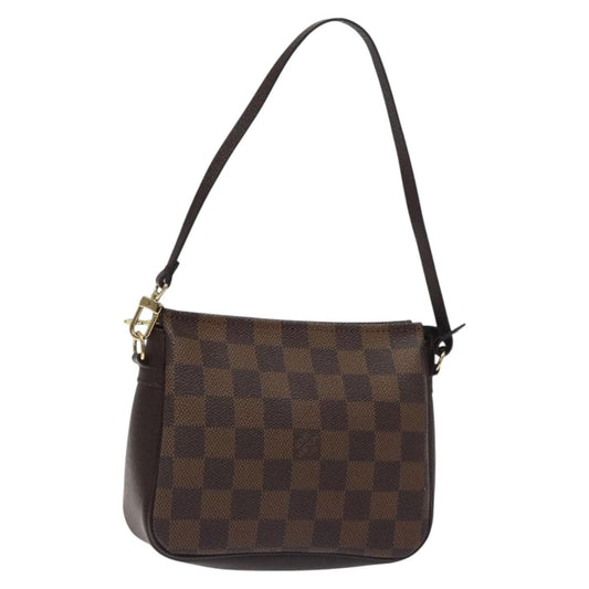 Louis Vuitton Damier Ebene Trousse Makeup Pouch N51982 Lv
