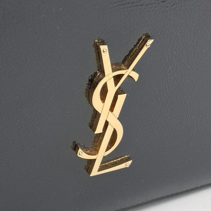 Saint Laurent Patent Monogram Chain Clutch And Crossbag (377829) (10006964)