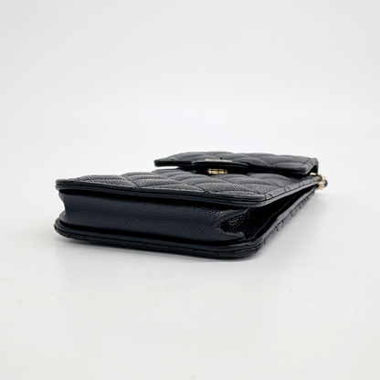 Chanel Caviar Phone Holder Cross Bag Ap3880 (10019204)