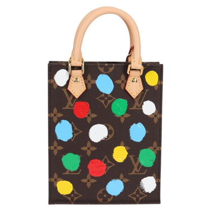 Louis Vuitton Monogram Yayoi Kusama Petit Sac Plat Bag 2WAY M81867