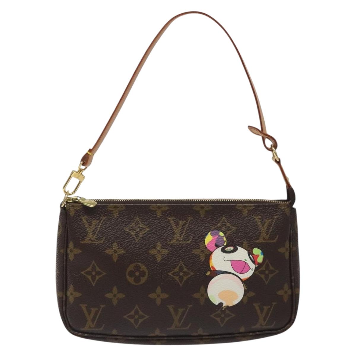 Louis Vuitton Monogram Panda Pochette Accessoires Pouch M51981 Lv