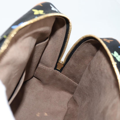 Louis Vuitton Monogram Multicolor Trouville Hand Bag Black M92662