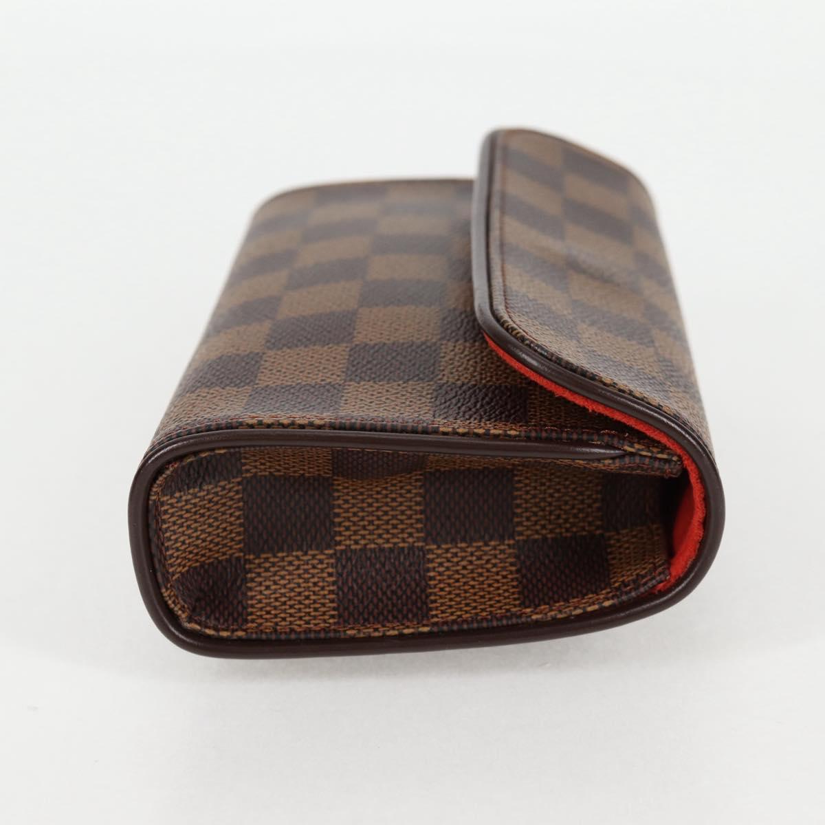 Louis Vuitton Damier Ebene Pochette Florentine Waist Bag N51856 Lv