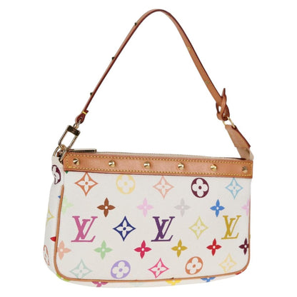 Louis Vuitton Multicolor Pochette Accessoires Pouch White M92649