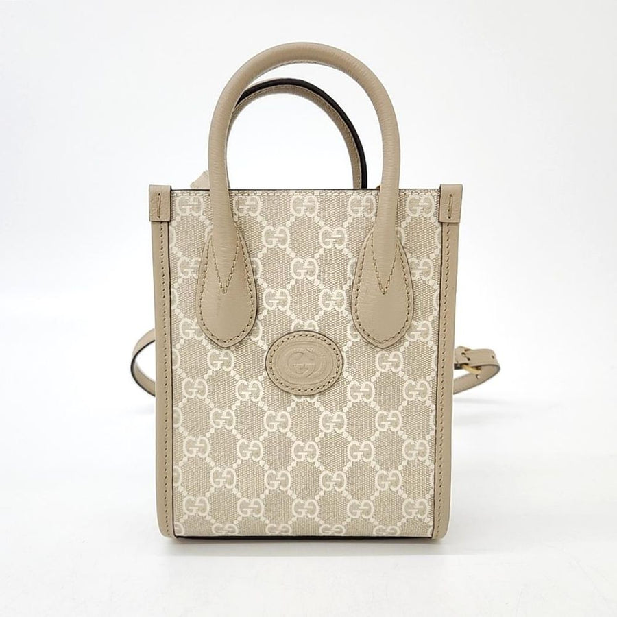 Gucci Interlocking G Mini Tote Bag (671623) (4590158)