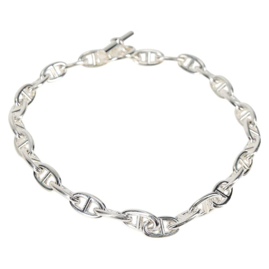 Hermes Chaine D'ancre Gm Necklace Ag925 29 Links Silver