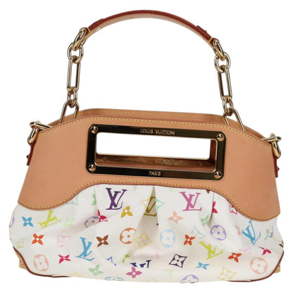 Louis Vuitton Monogram Multicolor Judy Pm Shoulder Bag White M40257