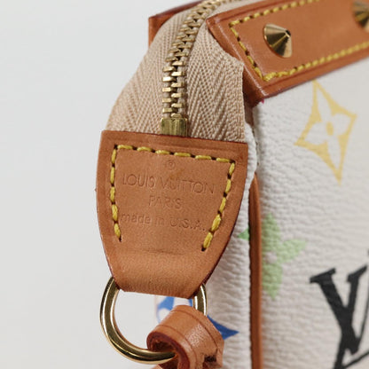 Louis Vuitton Multicolor Pochette Accessoires Pouch White M92649