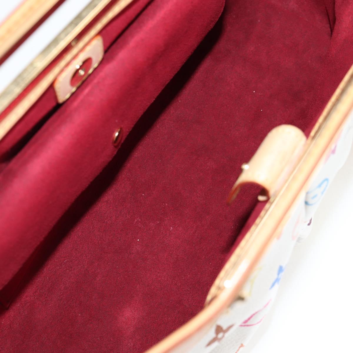 Louis Vuitton Multicolor Judy Mm Hand Bag 2WAY White M40255