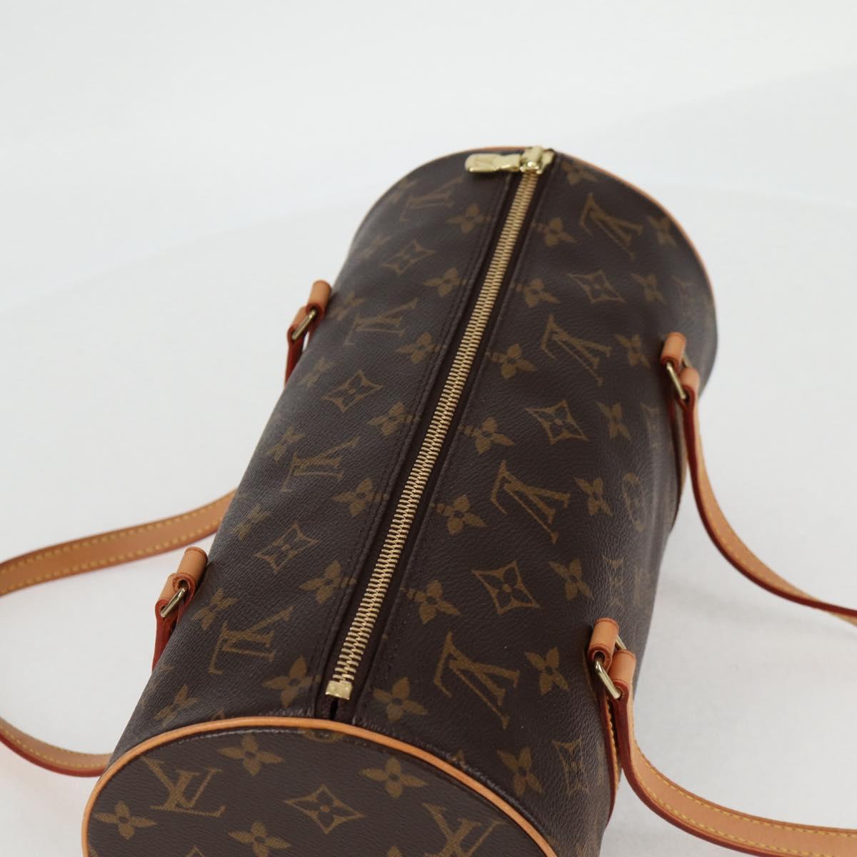 Louis Vuitton Monogram Papillon 30 Hand Bag M51385 Lv