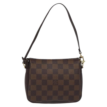 Louis Vuitton Damier Ebene Trousse Makeup Pouch N51982 Lv