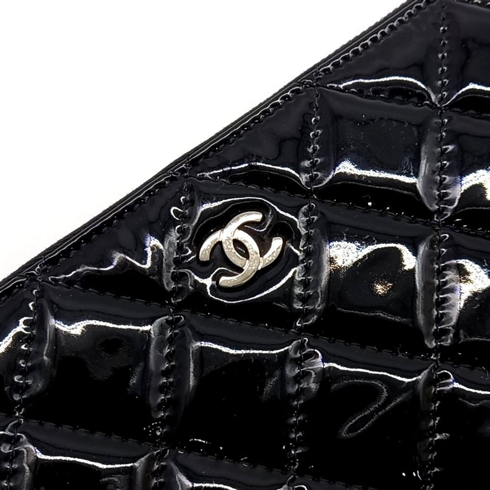 Chanel Patent Clutch Large (10031607)