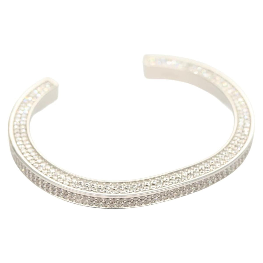 Celine Bracelet Metal Silver 46n446bzi