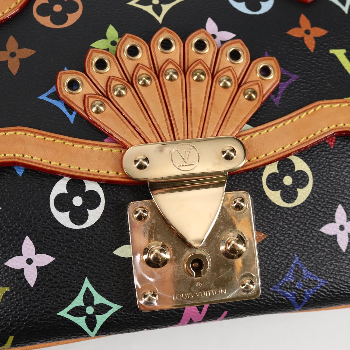 Louis Vuitton Monogram Multicolor Gracie Mm Hand Bag Black M92591