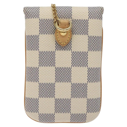 Louis Vuitton Damier Azur Etui Telephonne Mm Cell Phone Case N60026