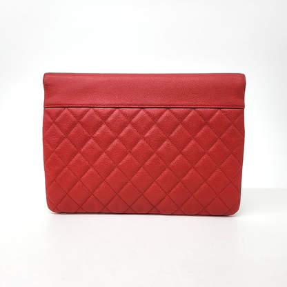 Chanel Caviar Flap Clutch New Medium (10058600)